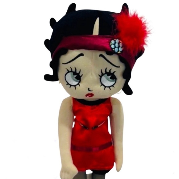 Kellytoy Betty Boop Flapper Rag Doll 16 Inch Vintage - Picture 1 of 7